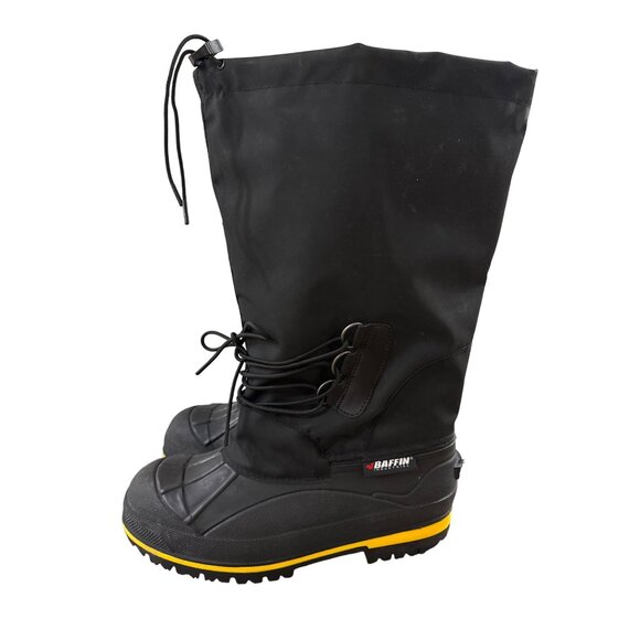 Baffin Polar Proven Mens Insulated Work Boots Size 10 Black Waterproof Durable - Picture 2 of 11